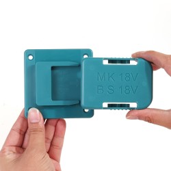 Battery Mounts Holder Storage Rack Stand Slot ABS For Makida For Bosch 18V 14.4V Battery Mounts Holder Storage Rack Stand Slot ABS For Makida For Bosch 18V 14.4V