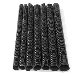 Black Air Ducting Pipe Flexible Silicone Hose 1M Length Hot And Cold Cooling Transfer Extractor Black Air Ducting Pipe Flexible Silicone Hose 1M Length Hot And Cold Cooling Transfer Extractor