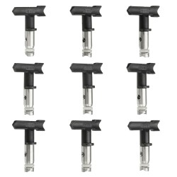 Black Airless Spraying Guns Tips For Paint Sprayer Nozzle Black Airless Spraying Guns Tips For Paint Sprayer Nozzle