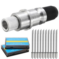 Blade Holder Cutting Plotter with 10pcs 45 Degree Blades Blade Holder Cutting Plotter with 10pcs 45 Degree Blades
