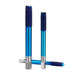 Blue Nano Fluteless Forming Machine Taps M2-M12 Metric Machine Plug Tap Extrusion Taps HSS Thread Screw Tap Drill Blue Nano Fluteless Forming Machine Taps M2-M12 Metric Machine Plug Tap Extrusion Taps HSS Thread Screw Tap Drill