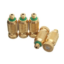 Brass Misting Nozzle 1010/1510/2010/3010/4010/5010 3/16 Inch Thread Brass Misting Nozzle 1010/1510/2010/3010/4010/5010 3/16 Inch Thread