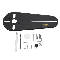 Circle Cutting Jig for Bosch Makita Electric Hand Trimmer Wood Router Woodworking Circle Cutting Jig for Bosch Makita Electric Hand Trimmer Wood Router Woodworking