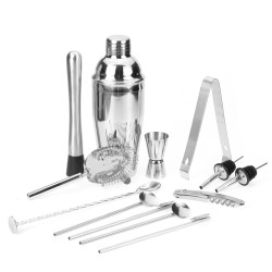 Cocktail Maker Set Shaker Mixer Stainless Steel Bar Bartender Drink Making Kit Cocktail Maker Set Shaker Mixer Stainless Steel Bar Bartender Drink Making Kit