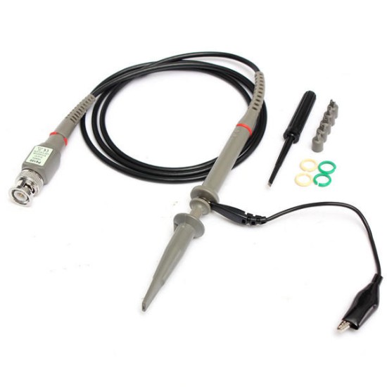 1 Set P6100 DC-100MHz Oscilloscope Probe 100MHz Scope Clip Probe for Tektronix