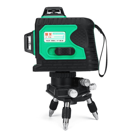 3D Green Auto Laser Level 12 Lines 360° Horizontal & Vertical Cross Build Tool Measuring Tools