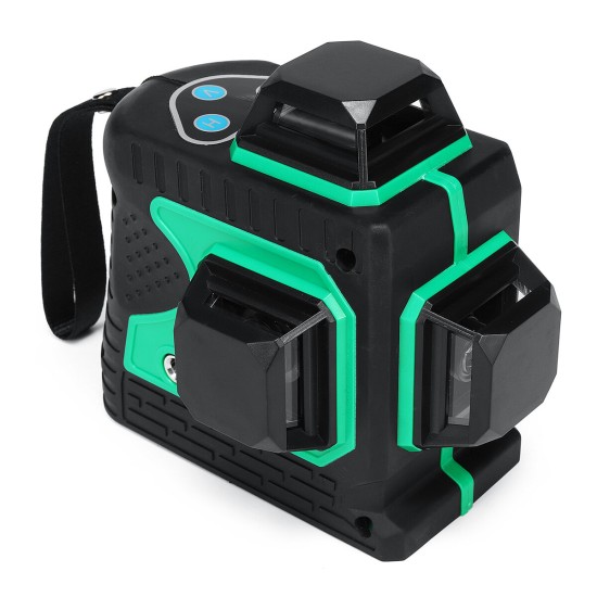 3D Green Auto Laser Level 12 Lines 360° Horizontal & Vertical Cross Build Tool Measuring Tools