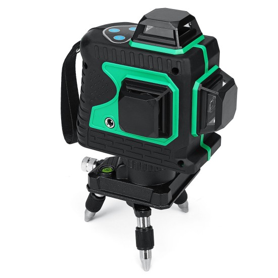 3D Green Auto Laser Level 12 Lines 360° Horizontal & Vertical Cross Build Tool Measuring Tools