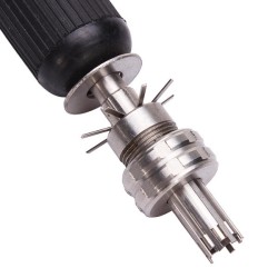 7 Pins Stainless Steel Tubular Civil Lock Pick Open Tools Set 7 Pins Stainless Steel Tubular Civil Lock Pick Open Tools Set