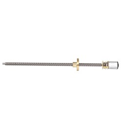 DC 12V 60/100/200/300/400RPM N20 Deceleration Gear Motor with T5x150MM T-type Quick Thread Output Shaft DC 12V 60/100/200/300/400RPM N20 Deceleration Gear Motor with T5x150MM T-type Quick Thread Output Shaft