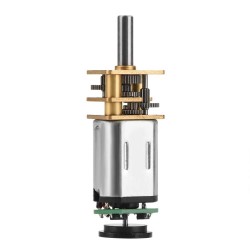 DC 6V N20 Gear Motor Encoder Speed Reduction Gearbox 30/50/70/200/500RPM Reducer Replacement Motor DC 6V N20 Gear Motor Encoder Speed Reduction Gearbox 30/50/70/200/500RPM Reducer Replacement Motor
