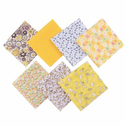 DIY 7PCS Quilting Bundle Patchwork Cotton Fabric Handmade Sewing Crafts Floral DIY 7PCS Quilting Bundle Patchwork Cotton Fabric Handmade Sewing Crafts Floral