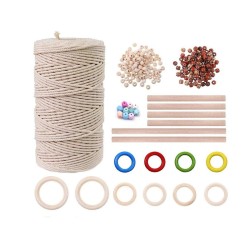 DIY Craft Cord Yarn Natural White Cotton Cordfor Wall Hanging Tools DIY Craft Cord Yarn Natural White Cotton Cordfor Wall Hanging Tools