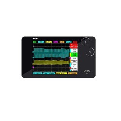 DS212 Digital Storage Oscilloscope Portable Nano Handheld Bandwidth 1MHz Sampling Rate 10MSa/s Thumb Wheel DS212 Digital Storage Oscilloscope Portable Nano Handheld Bandwidth 1MHz Sampling Rate 10MSa/s Thumb Wheel