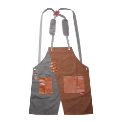 Denim Apron Korean Style Male Work Clothes Barber Cafe Shop Waiter Female Waist Custom Logo Work Apron Denim Apron Korean Style Male Work Clothes Barber Cafe Shop Waiter Female Waist Custom Logo Work Apron
