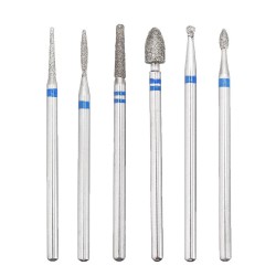 Diamond Nail Drill Bits File Cuticle Clean Burr Abrasive Tool Diamond Nail Drill Bits File Cuticle Clean Burr Abrasive Tool