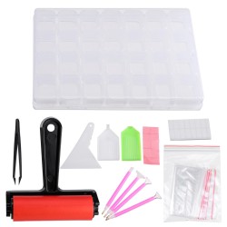 Diamond Painting Storage 28 Containers Portable Bead Storage For Diamond Paintings Tool Diamond Painting Storage 28 Containers Portable Bead Storage For Diamond Paintings Tool