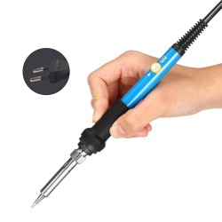 Digital Soldering Iron Pen Welding Solder Wire Tips Temperature Adjustable Set Digital Soldering Iron Pen Welding Solder Wire Tips Temperature Adjustable Set