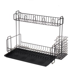 Dish Drainer Kitchen Drying Drain Shelf Sink Holder Cup Bowl Storage Home Basket Stand Dish Drainer Kitchen Drying Drain Shelf Sink Holder Cup Bowl Storage Home Basket Stand