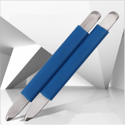 Double Head Flat and Positive Angle Seaming Tool Pressed Tile Grout Stick Floor Glue Gaps Scraping Tool