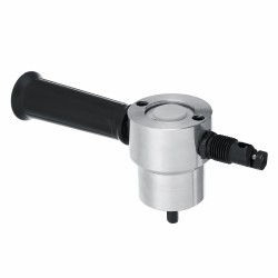 Double Head Metal Sheet Nibbler Cutter Electric Punching Shears 360 Degree Adjustable Drill Cutting Tool Double Head Metal Sheet Nibbler Cutter Electric Punching Shears 360 Degree Adjustable Drill Cutting Tool