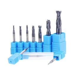 1-20mm 2 Flute End Mill HRC50 Tungsten Steel TiAIN Coat Milling Cutter For CNC Machine 1-20mm 2 Flute End Mill HRC50 Tungsten Steel TiAIN Coat Milling Cutter For CNC Machine