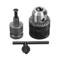 10mm Drill Chuck Drill Adapter 1/2 Inch Changed Impact Wrench Into Eletric Drill 10mm Drill Chuck Drill Adapter 1/2 Inch Changed Impact Wrench Into Eletric Drill