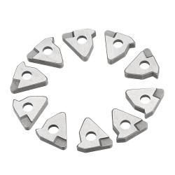 10pcs Carbide Insert Shim Seats STM1603L/STM1603R/STM22L/R for 16NR/ER 22NR/ER Turning Tool 10pcs Carbide Insert Shim Seats STM1603L/STM1603R/STM22L/R for 16NR/ER 22NR/ER Turning Tool