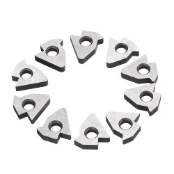 10pcs Carbide Insert Shim Seats STM1603L/STM1603R/STM22L/R for 16NR/ER 22NR/ER Turning Tool 10pcs Carbide Insert Shim Seats STM1603L/STM1603R/STM22L/R for 16NR/ER 22NR/ER Turning Tool