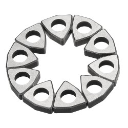 10pcs MW0603/MW0804 Carbide Insert Shim Seats Accessories for WNMG06 Insert Turning Tool 10pcs MW0603/MW0804 Carbide Insert Shim Seats Accessories for WNMG06 Insert Turning Tool