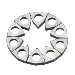 10pcs MW0603/MW0804 Carbide Insert Shim Seats Accessories for WNMG06 Insert Turning Tool 10pcs MW0603/MW0804 Carbide Insert Shim Seats Accessories for WNMG06 Insert Turning Tool