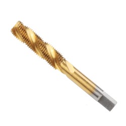 1/2-3/4 Imperial Spiral Flute Hand Tap HSS Titanium Coated Machine Screw Plug Tap Drill 1/2-3/4 Imperial Spiral Flute Hand Tap HSS Titanium Coated Machine Screw Plug Tap Drill