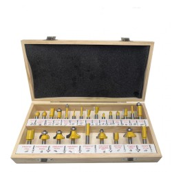 24PCS 8mm Shank DIY Woodworking Router Bits Set Milling Cutter for Wood Flush Straight Chamfer Trimming Engraving Tool 24PCS 8mm Shank DIY Woodworking Router Bits Set Milling Cutter for Wood Flush Straight Chamfer Trimming Engraving Tool