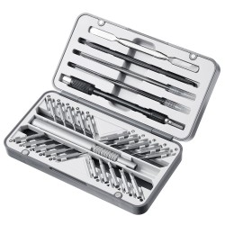 26 In 1 Precision Screwdriver Set Magnetic Screwdriver Bit Combination Tool Mobile Phone PC Repair Manual Tools 26 In 1 Precision Screwdriver Set Magnetic Screwdriver Bit Combination Tool Mobile Phone PC Repair Manual Tools