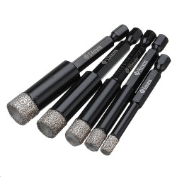 6-14mm Vaccum Brazed Diamond Dry Drill Bits Hole Saw Cutter for Granite Marble Ceramic Tile Glass 6-14mm Vaccum Brazed Diamond Dry Drill Bits Hole Saw Cutter for Granite Marble Ceramic Tile Glass