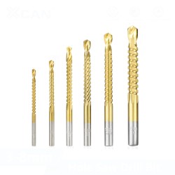 6pcs 3-8mm HSS Drill Bit Titanium Plating Coated Hole Saw Drill Bit Set Wood Hole Cutter Core Drill 6pcs 3-8mm HSS Drill Bit Titanium Plating Coated Hole Saw Drill Bit Set Wood Hole Cutter Core Drill