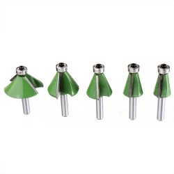 8mm Shank Chamfering Router Bit 11.25-45 Degree Milling Cutter for Woodworking 8mm Shank Chamfering Router Bit 11.25-45 Degree Milling Cutter for Woodworking