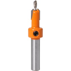 8mm Shank HSS Woodworking Countersink Drill Router Bit 2.8x8 to 4x10mm Carbide Tip Screw Extractor Remon Demolition for Wood Milling Cutter 8mm Shank HSS Woodworking Countersink Drill Router Bit 2.8x8 to 4x10mm Carbide Tip Screw Extractor Remon Demolition for Wood Milling Cutter