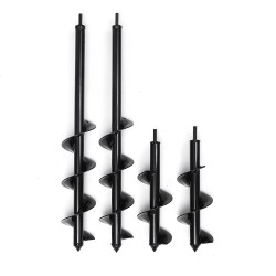 9x25/30/45/60cm Garden Auger Small Earth Planter Drill Bit Post Hole Digger Earth Planting Auger Drill Bit for Electric Drill 9x25/30/45/60cm Garden Auger Small Earth Planter Drill Bit Post Hole Digger Earth Planting Auger Drill Bit for Electric Drill