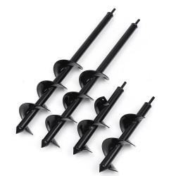9x25/30/45/60cm Garden Auger Small Earth Planter Drill Bit Post Hole Digger Earth Planting Auger Drill Bit for Electric Drill 9x25/30/45/60cm Garden Auger Small Earth Planter Drill Bit Post Hole Digger Earth Planting Auger Drill Bit for Electric Drill