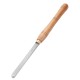 High Speed Steel Lathe Chisel Wood Turning Tool with Wood Handle Woodworking Tool