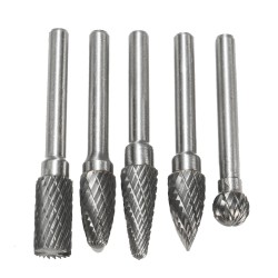 RB29 5pcs 6mm Shank Tungsten Carbide Burr Rotary Cutter file Set Engraving Tool RB29 5pcs 6mm Shank Tungsten Carbide Burr Rotary Cutter file Set Engraving Tool