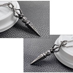 EDC Self defensee Gear TitanIium Steel Necklace Knife Beads Pendant Paracord Outdoor DIY Decorations Outdoor Personal Safety Tool EDC Self defensee Gear TitanIium Steel Necklace Knife Beads Pendant Paracord Outdoor DIY Decorations Outdoor Personal Safety Tool