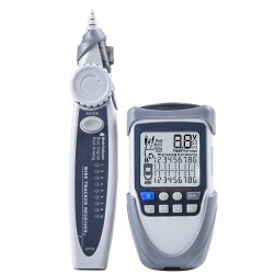 ET613/ET612 Network Cable Tester POE Test Line Finding Under 60V Noiseless Digital Search Strong Anti-Interference Test Polarity/Voltage Value ET613/ET612 Network Cable Tester POE Test Line Finding Under 60V Noiseless Digital Search Strong Anti-Interference Test Polarity/Voltage Value