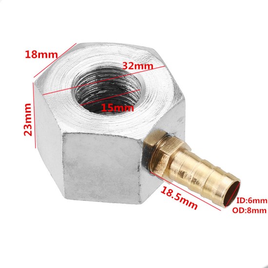  G3/8 Cooling Tube Magnetic Seat with 1 Hole Flexible for Milling Cooling