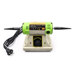 Electric Bench Versatility Grinder DIY Polishing Grinding Engraving Machine 480W 7200RPM Desktop Wheel Sanding Adjustable Speed Double-headed Sander Electric Bench Versatility Grinder DIY Polishing Grinding Engraving Machine 480W 7200RPM Desktop Wheel Sanding Adjustable Speed Double-headed Sander