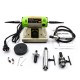 Electric Bench Versatility Grinder DIY Polishing Grinding Engraving Machine 480W 7200RPM Desktop Wheel Sanding Adjustable Speed Double-headed Sander