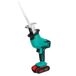 Electric Cordless Reciprocating Saw 4 Blades Battery Charger Saw Power Tool Electric Cordless Reciprocating Saw 4 Blades Battery Charger Saw Power Tool