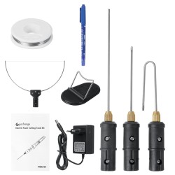 Electric Foam Cutter 3 in 1 Foam Cutter Electric Cutting Machine Pen Tools Kit 18W Styrofoam Cutting Pen with Electronic Voltage Transformer Adaptor Electric Foam Cutter 3 in 1 Foam Cutter Electric Cutting Machine Pen Tools Kit 18W Styrofoam Cutting Pen with Electronic Voltage Transformer Adaptor
