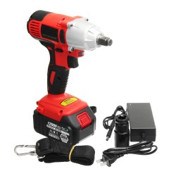 Electric Wrench 98V Lithium-Ion Cordless Impact Wrench Brushless Motor Power Wrench Tools Electric Wrench 98V Lithium-Ion Cordless Impact Wrench Brushless Motor Power Wrench Tools